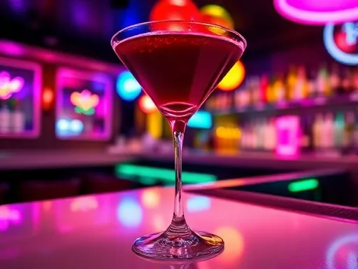 Moose Martini - At a Bar