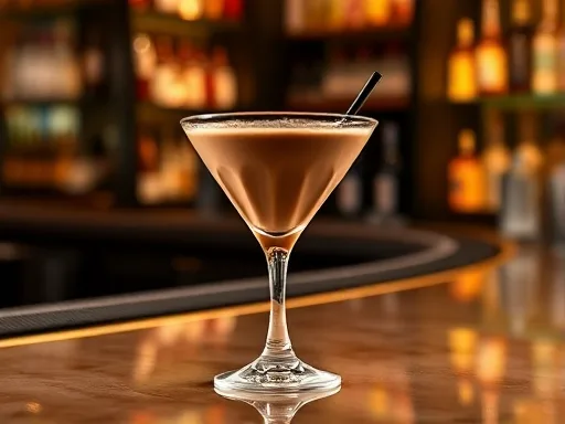 Morning Glory Cocktail - At a Bar