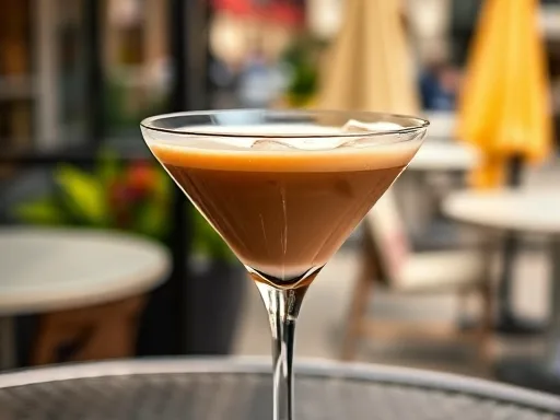 Morning Glory Cocktail - Outdoors