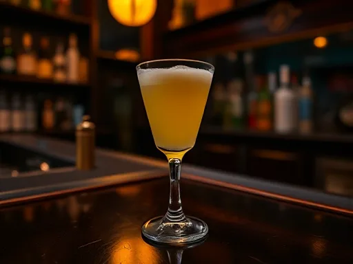 Morning Glory Fizz - At a Bar