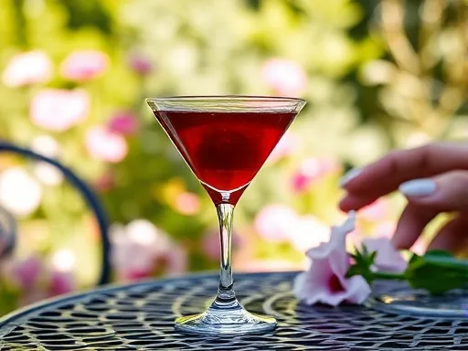 Moulin Rouge Cocktail - Outdoors