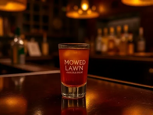 Mowed Lawn - At a Bar