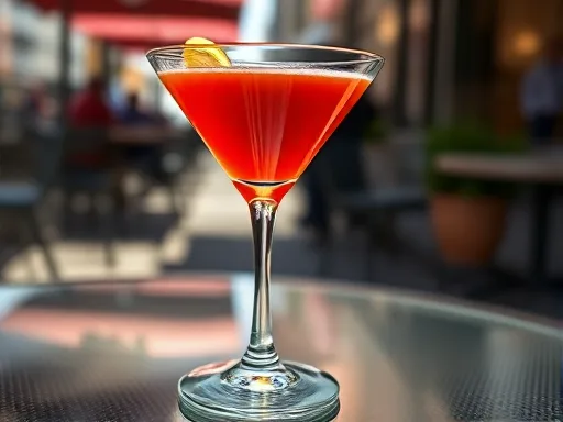 Mozart Cocktail - Outdoors