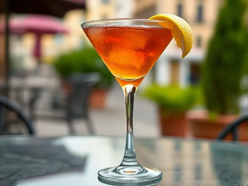 Mozart Cocktail - Outdoors