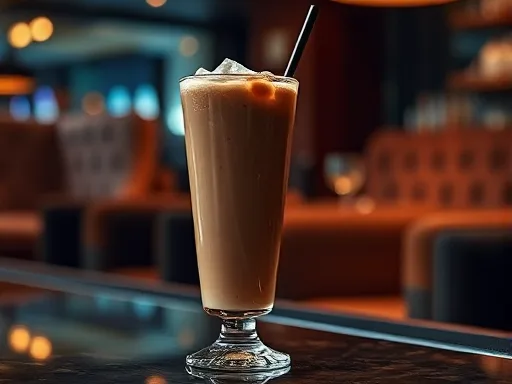 Mozart Eiskaffee - At a Bar