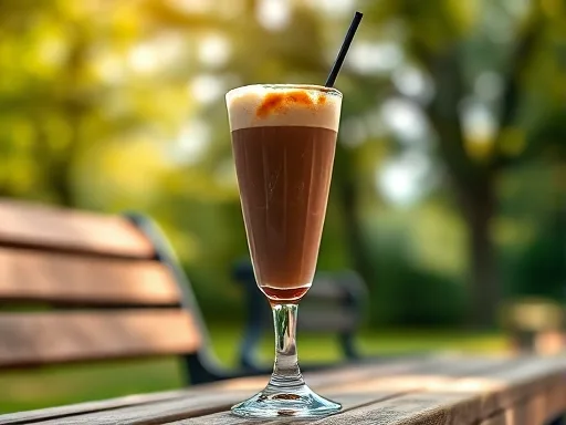 Mozart Eiskaffee - Outdoors