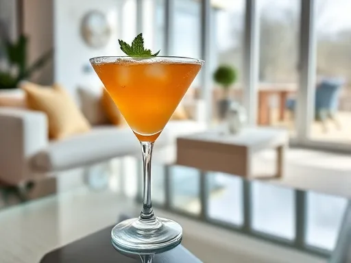 Mr. Manhattan Cocktail - At Home