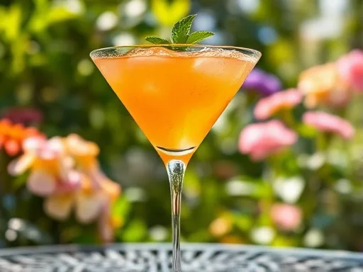 Mr. Manhattan Cocktail - Outdoors