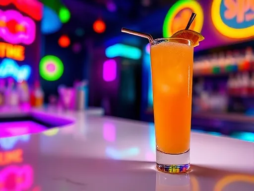 Multi-Colored Smurf - At a Bar