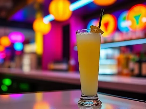 Neon Tower - At a Bar