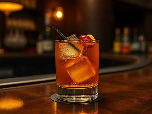 New Old Fashioned - At a Bar