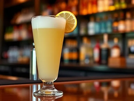 New Orleans Fizz - At a Bar