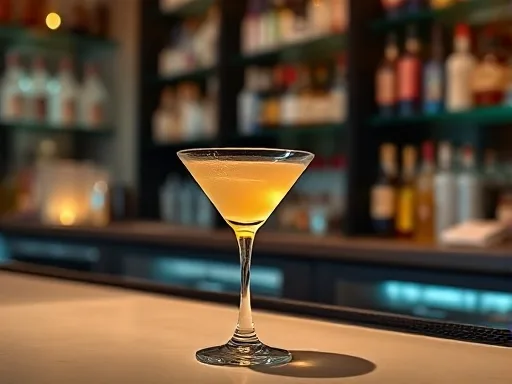 O Martini Cocktail - At a Bar