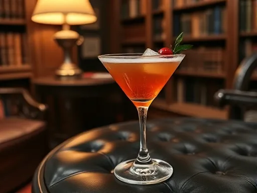 Old Fashioned Manhattan - At Home