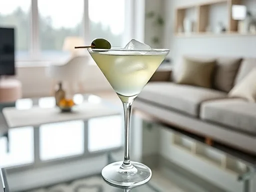 Olive Martini - At Home