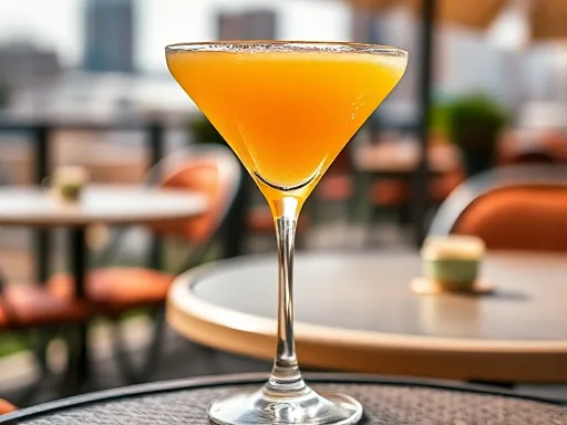Ooh La La Martini Cocktail - Outdoors