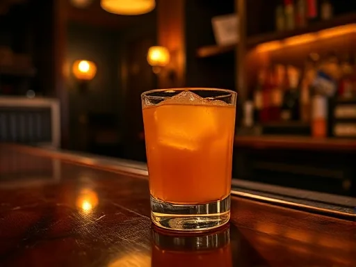 Orange Beam - At a Bar