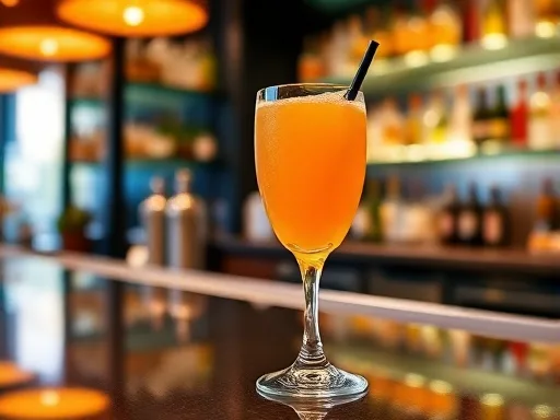Orange Daiquiri - At a Bar
