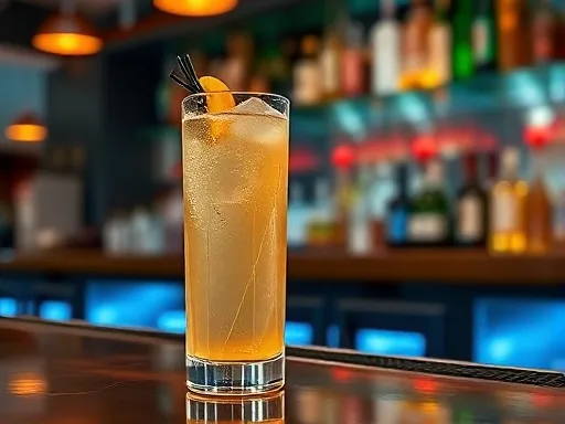 Orange Kiss - At a Bar