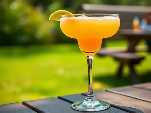 Orange Margarita - Outdoors