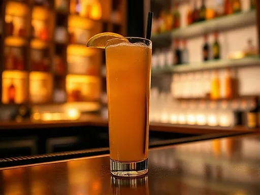 Orange Mule - At a Bar