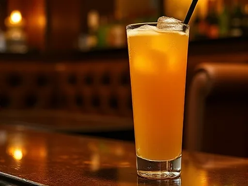 Orange Smartie - At a Bar