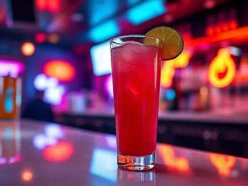 Orange Soda - At a Bar