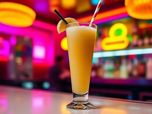 Orangutan Cocktail - At a Bar