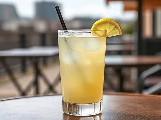 Orgeat Lemonade - Outdoors