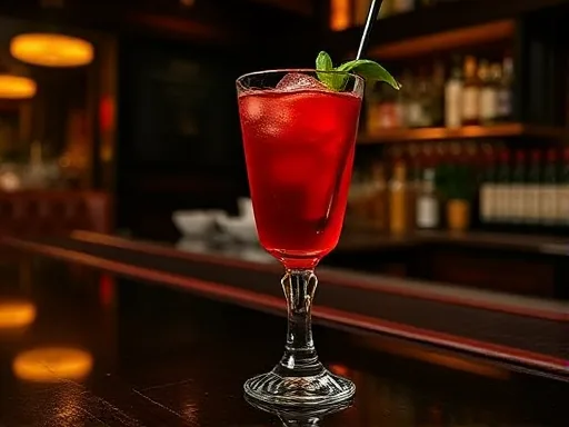 Original Singapore Sling - At a Bar
