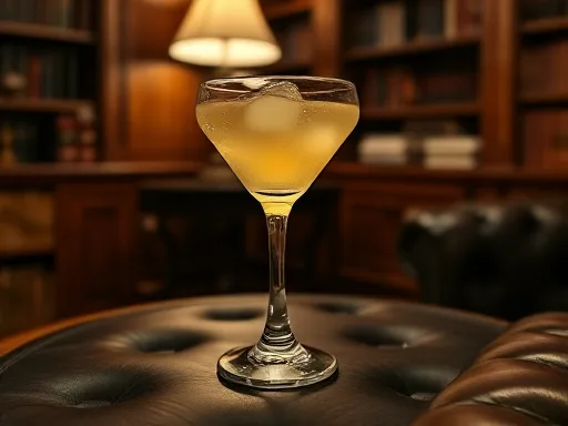 Paisley Martini - At Home