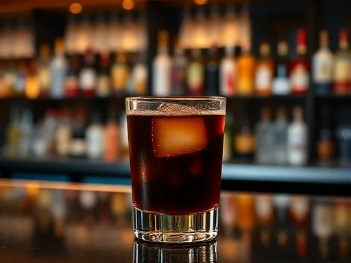 Pall Mall Cocktail - At a Bar