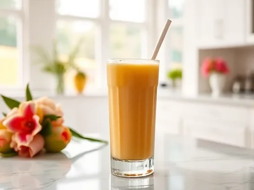Papaya Milk Splash - At Home