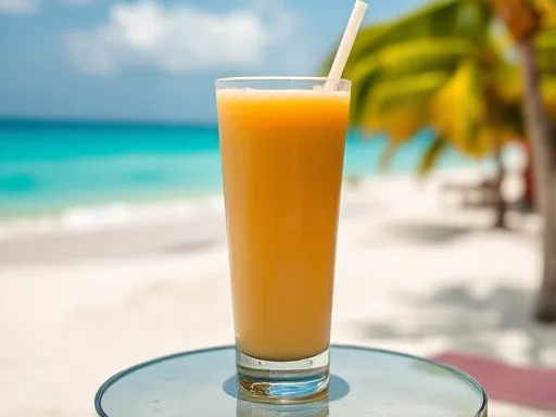 Papaya Milk Splash - Outdoors