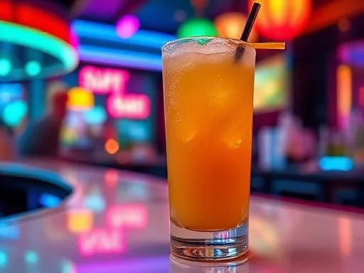 Paradise Quencher - At a Bar