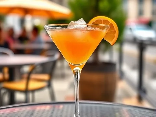 Paris Hilton Cocktail - Outdoors