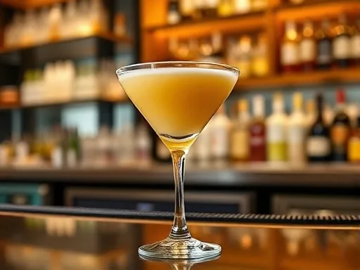 Parisian Blond Cocktail - At a Bar