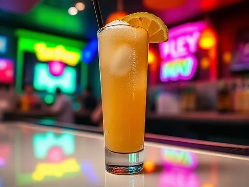 Parrot Bay Breeze - At a Bar