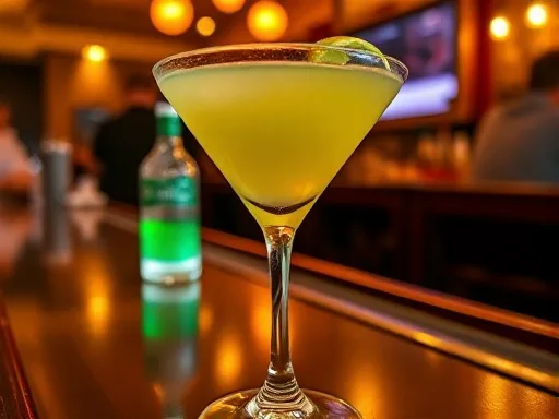 Parrothead Martini - At a Bar