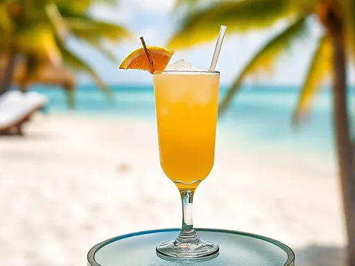 Passion Cocktail - Outdoors