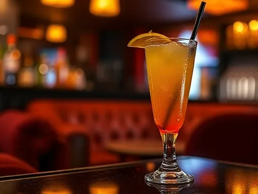 Passionate Sunset - At a Bar