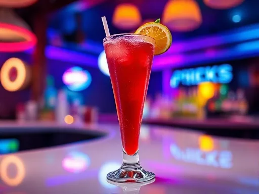 Peach Blaster - At a Bar