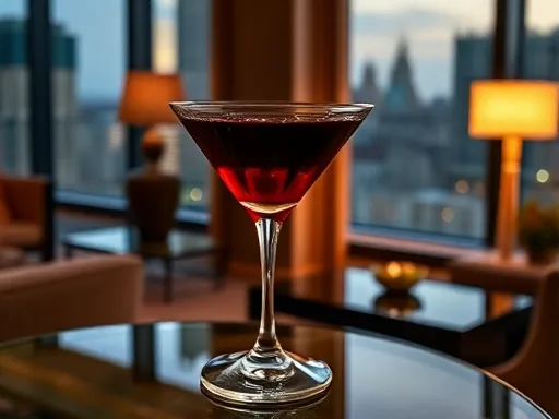 Peach Blossom Martini - At Home