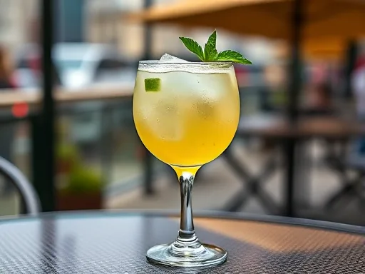 Peach Daiquiri - Outdoors