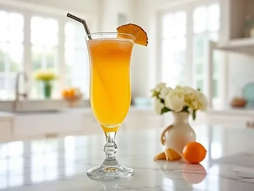 Peach May Cocktail - At Home