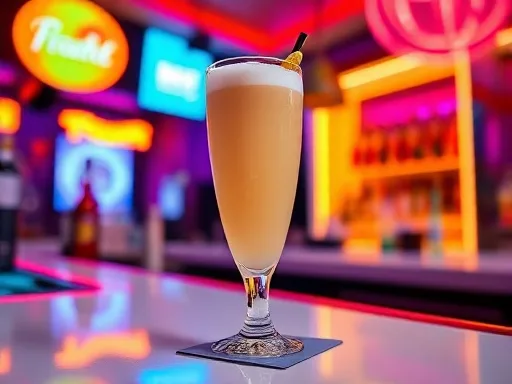 Peach Melba - At a Bar