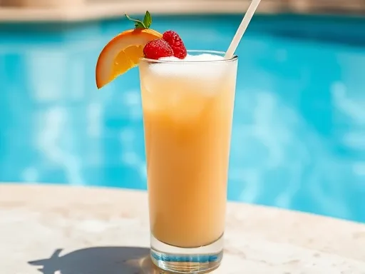 Peach Melba - Outdoors