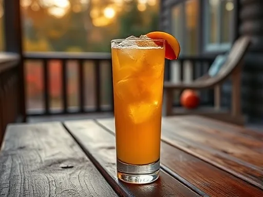 Peach Sangaree - Outdoors