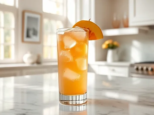 Peach Tumbler - At Home
