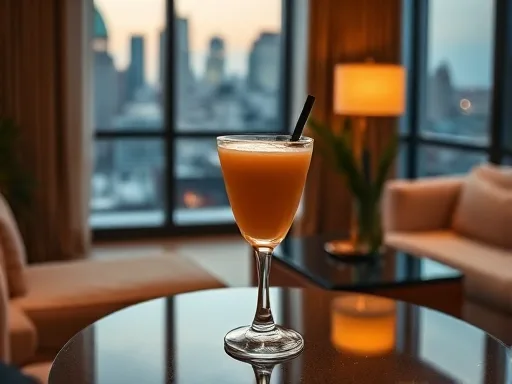Peachy Amaretto - At Home